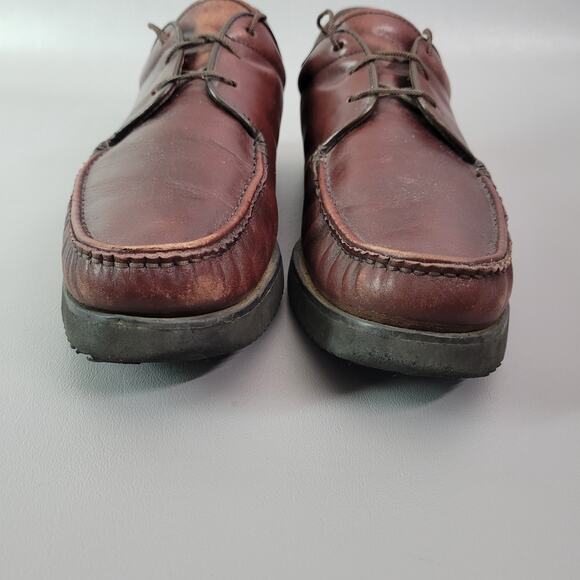 Wright Walker Men’s Oxford Leather Lace Up Shoes Size 11 AA Made In Italy - Picture 9 of 16